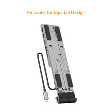 Load image into Gallery viewer, HyperDrive 7-in-1 USB-C Hub Stand (MacBook, Windows Laptop, iPad Pro, Chromebook)