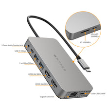 Load image into Gallery viewer, HyperDrive Dual 4K HDMI 10-in-1 USB-C Hub for M1 / M2 MacBook