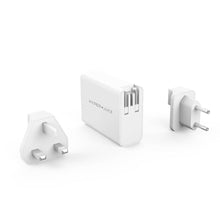 Load image into Gallery viewer, HyperJuice GaN 100W USB-C Charger — World's most crowdfunded 100W GaN charger. Quick charge 2 USB-C and 2 USB-A devices.

