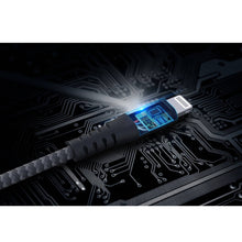 Load image into Gallery viewer, HyperDrive Tough USB-C to Lightning Cable (6ft / 2m) — Fastest data transfer speeds and 60W PD for quick charging iPhone and iPads.
